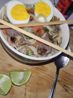 Una foto de Ramen casero y fácil