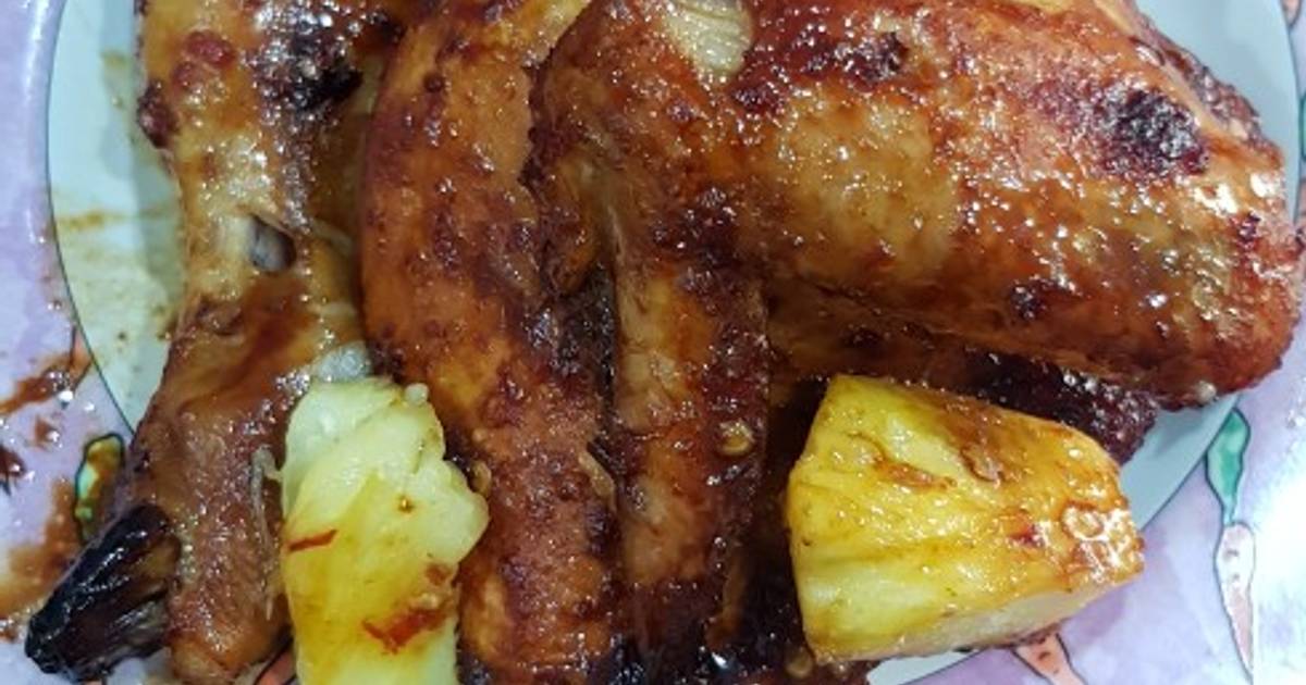 17 Resep Ayam Bakar Nanas Enak Dan Mudah Cookpad