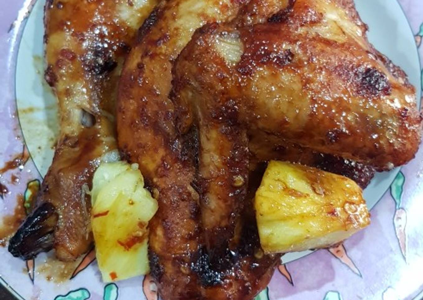 Ayam bakar nanas