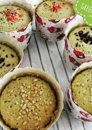Foto resep Bolu green tea cup