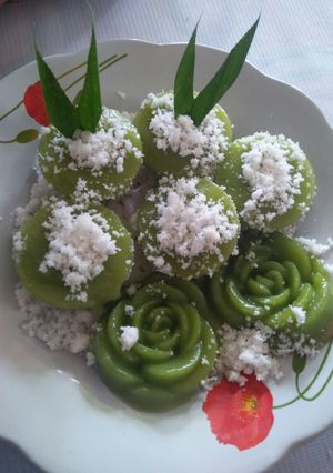 Foto resep Kue Lumpang Pandan Asli.