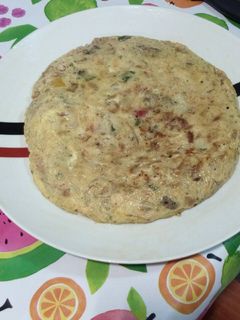Una foto de Tortilla de sacromonte light