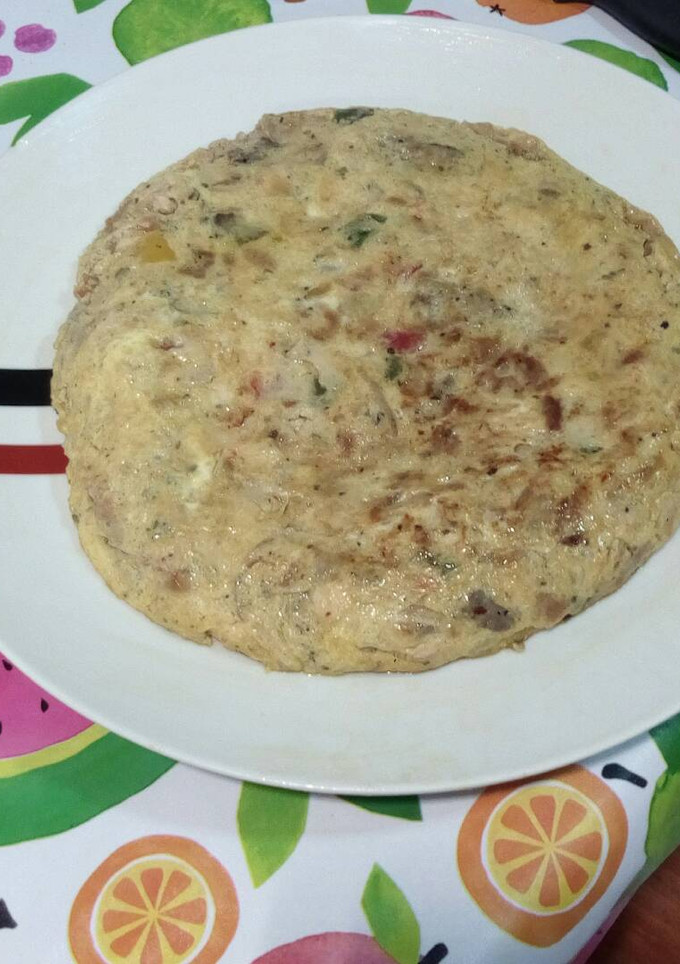 Una foto de Tortilla de sacromonte light