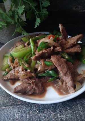 Foto resep Beef Teriyaki Cabe Ijo