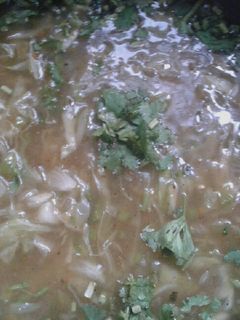 A picture of Veg soup.