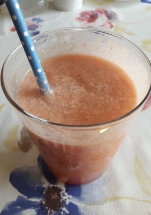 Una foto de Té frío de verano sin azúcar/ receta saludable para diabetes