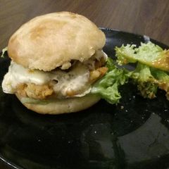 Mc Aloo Tikki Burger A picture of Mc Aloo Tikki Burger.