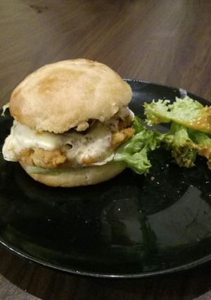 A picture of Mc Aloo Tikki Burger.