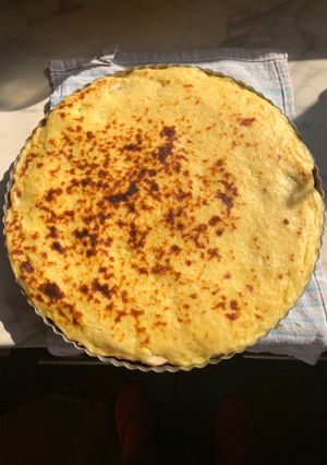 Una foto de Tarta de plátano