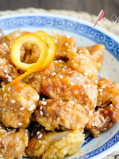 【簡易家常菜】香橙雞塊 的食譜成品照片