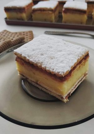 Zdjęcie przepisu Delikatne podniebienie-ciasto bez pieczenia.