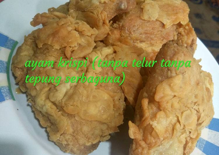  Resep  Ayam  krispi  tanpa telur  tanpa tepung serbaguna oleh 
