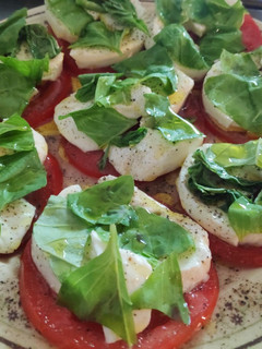 A picture of Caprese Salad.