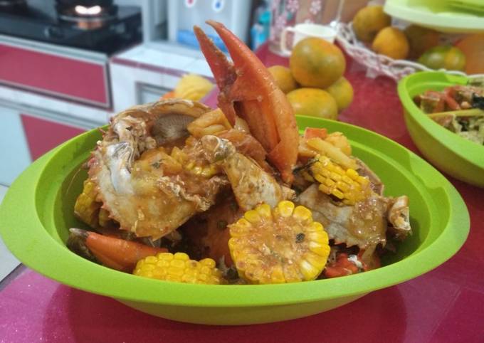 Anti Ribet, Bikin Kepiting Saos Padang Ekonomis