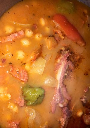 Una foto de Guiso de Garbanzos