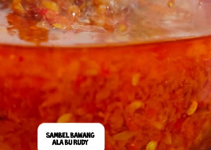 Resep Sambel Bawang Ala Bu Rudy Oleh Ara Lee Cookpad