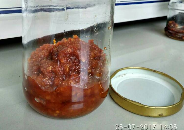 Resep Sambal Terasi Matang, Bikin Ngiler