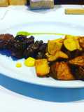 Medallones de limitó con papas rústicas