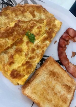 Una foto de Omelette