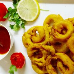 A picture of Onion rings.