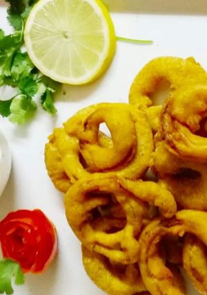 A picture of Onion rings.