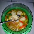 Cilok Kuah Isi Ayam Cincang