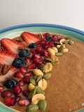 Chocolate power smoothie bowl