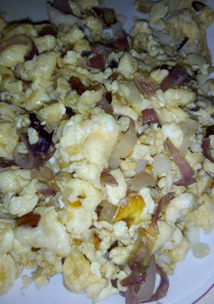 A picture of Scrambled eggs.