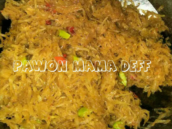 Cara Membuat Tumis pepaya Bahan Sederhana