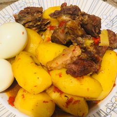 A picture of Potato porridge.