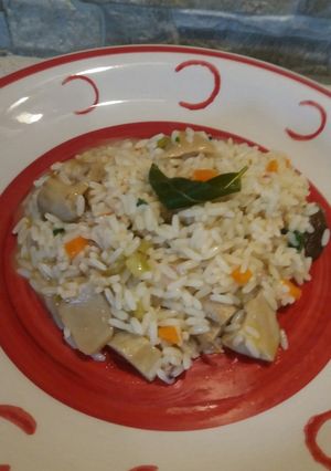 Foto di Risotto ai funghi porcini