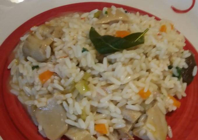 Ricetta di Fatto in casa Risotto ai funghi porcini