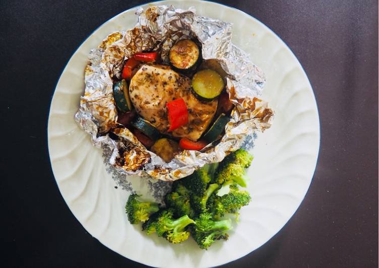 Resep Foil Pack Cajun Chicken Veggies Oleh Ivony Annisa Cookpad