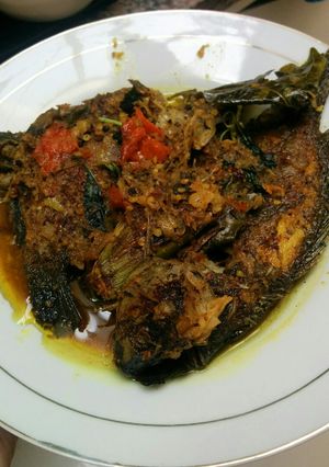 Foto resep Ikan mas bumbu kuning tanpa santan