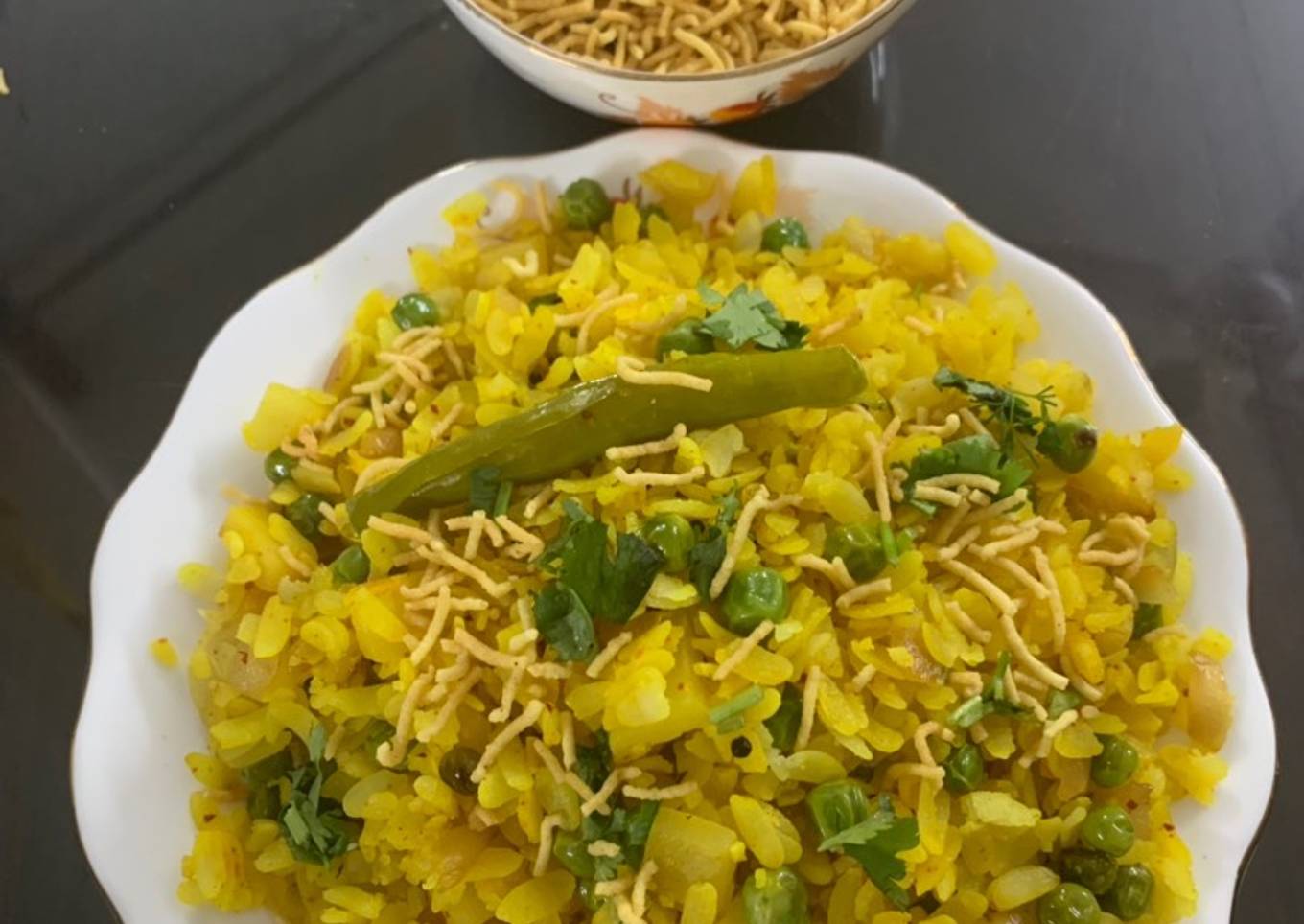 Matar Poha