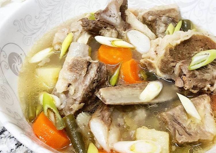 Sop iga/sop daging sapi