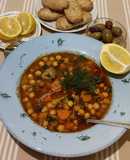 Ρεβίθια σούπα με λαχανικά