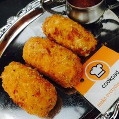 A picture of Chicken tandoori cheese Kabab.