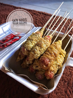 Foto resep Sate sosis telur gulung