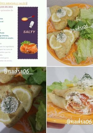 Une photo de Crêpes salées inratable à la façon de moi