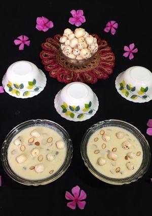 A picture of Makhana Kheer.