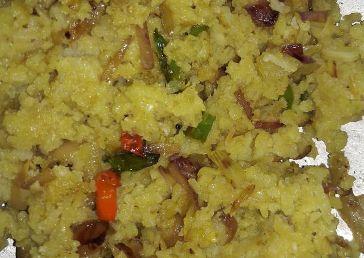 Recipe: Perfect Suji upma