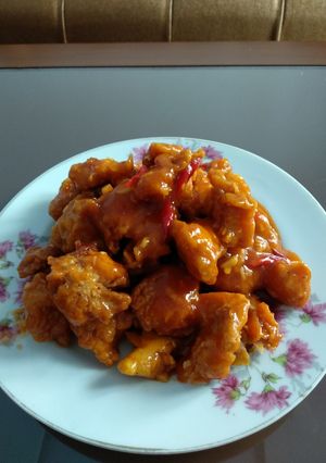 Foto resep Ayam Tepung Saus Padang