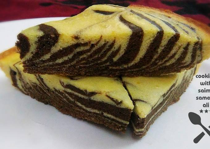 Step-by-Step Guide to Prepare Any-night-of-the-week Zebra cake