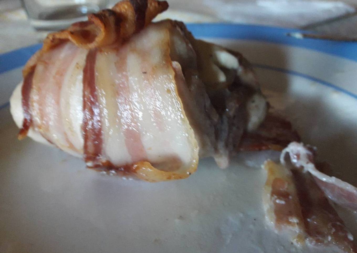 Filetes de pollo rellenos