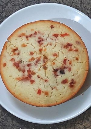 टूटी फ्रूटी केक (tutti frutti cake recipe in Hindi) रेसिपी मुख्य फोटो
