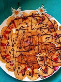 عکسی از دستور مینی پنکیک 😋😋😋