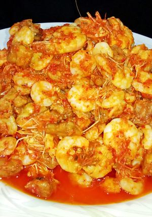 Foto resep Sambal Udang Tempe (Udang Tempe Sambal)