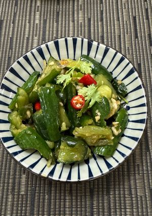 涼拌小黃瓜 的食譜成品照片
