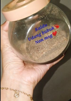 Foto resep Kaldu udang bubuk sedapp🦐🦐🦐